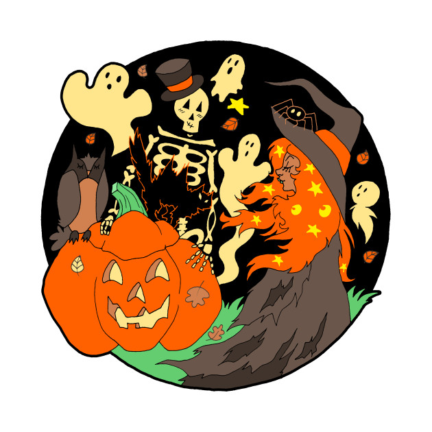 Halloween Logo 50 vinyl decal